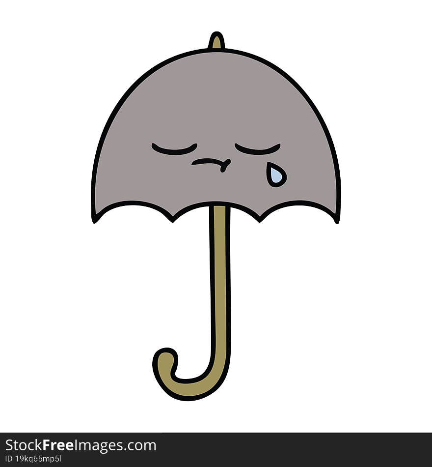 cute cartoon umbrella