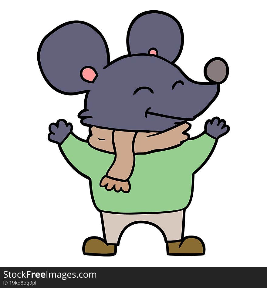 cartoon mouse. cartoon mouse