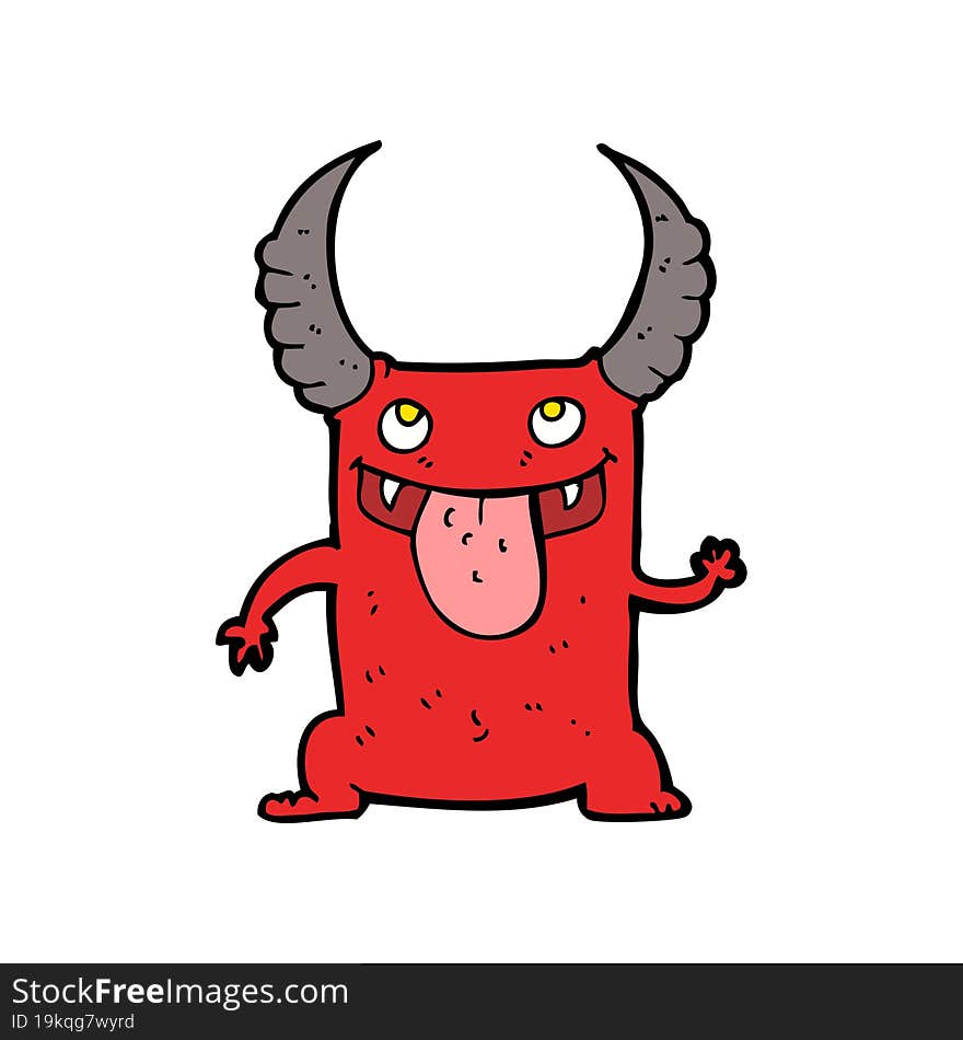 cartoon devil