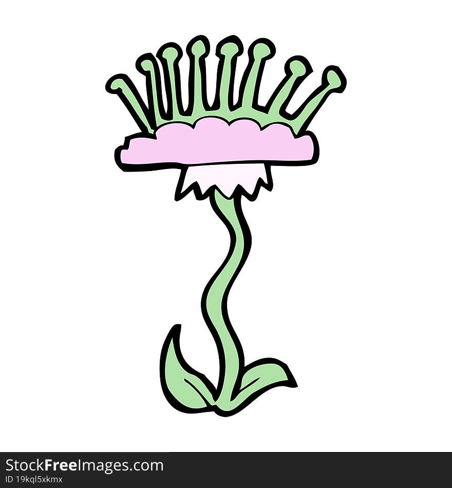 cartoon flower