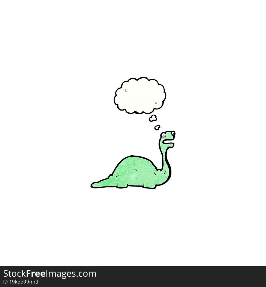 friendly dinosaur cartoon