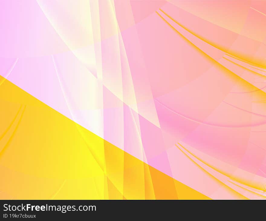 Abstract Pink Yellow Line Pattern, Color Graphics, Background, Design