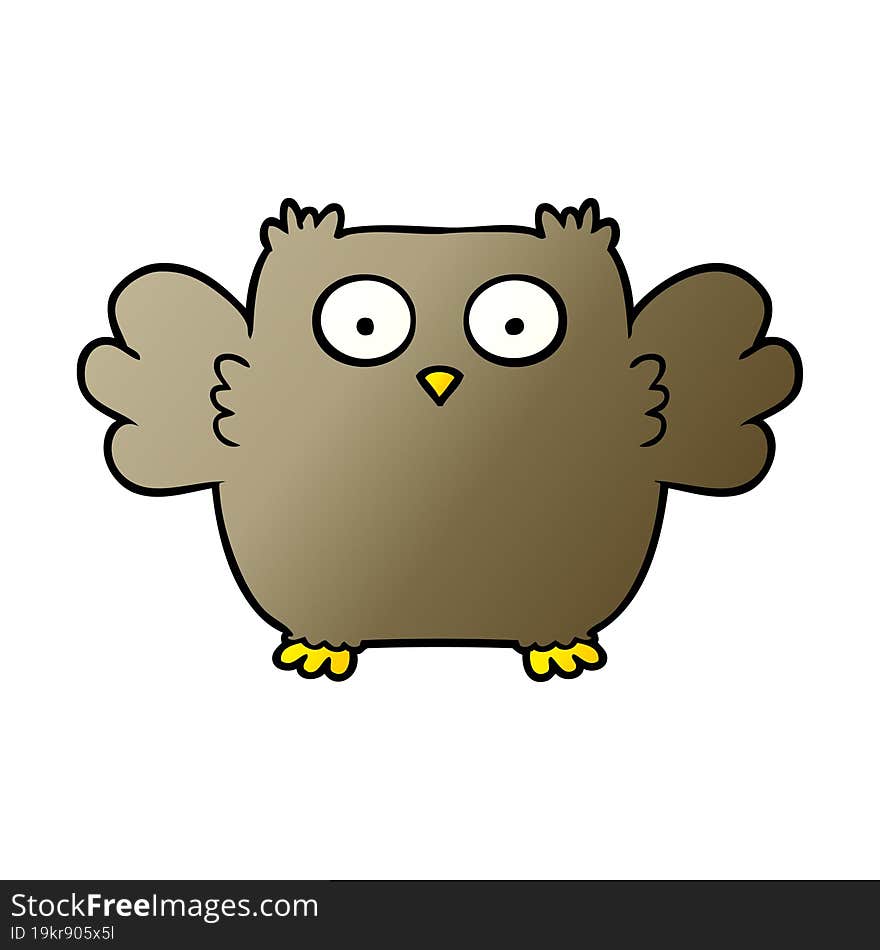 cute cartoon owl. cute cartoon owl