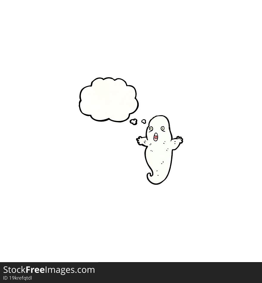 cartoon ghost