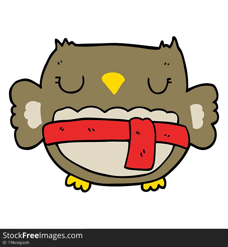 cartoon owl