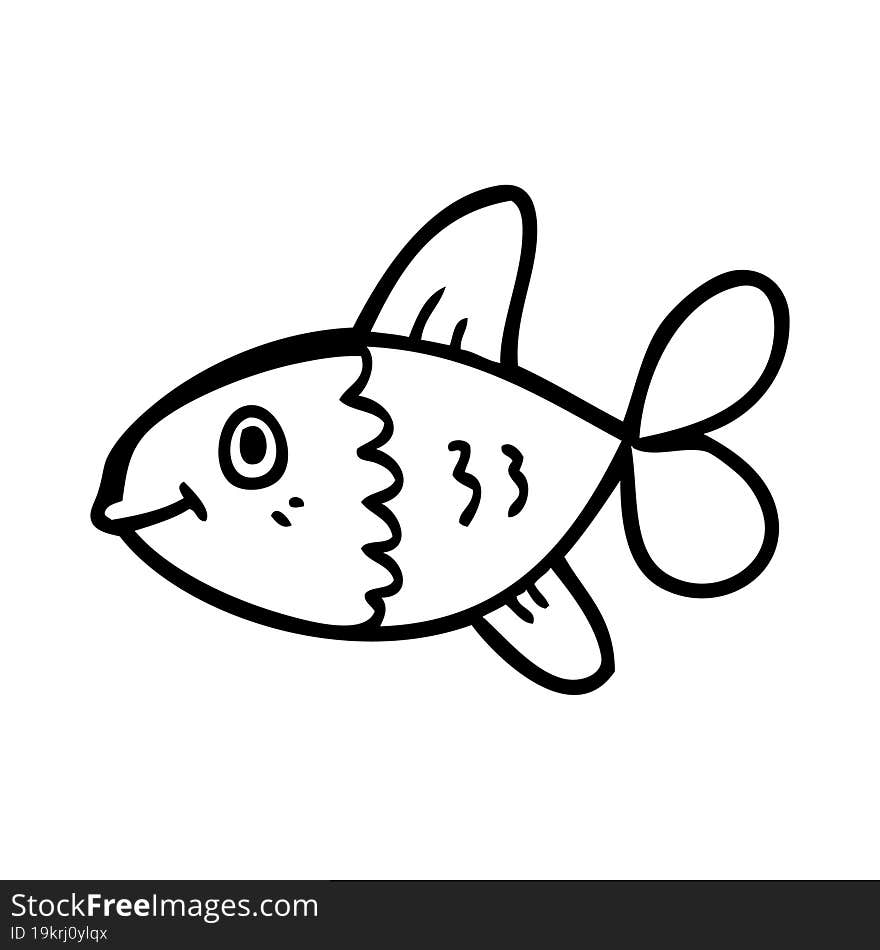 cartoon fish