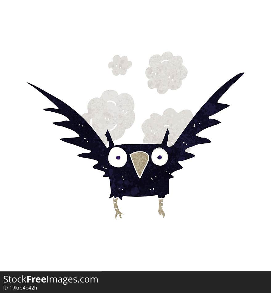 Cartoon Spooky Bird