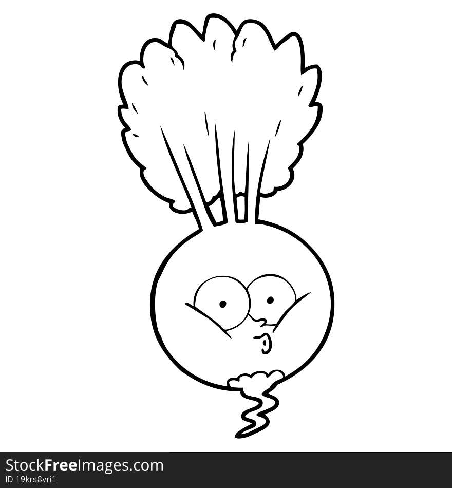 cartoon vegetable. cartoon vegetable