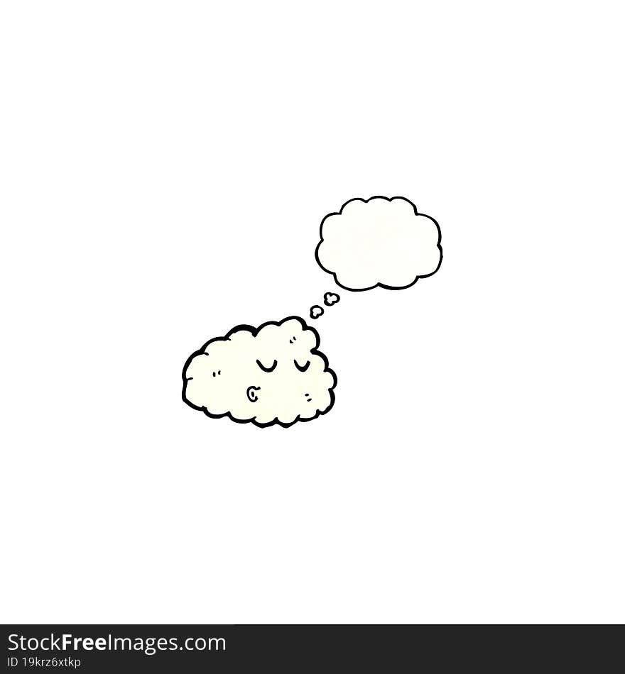 cartoon cloud