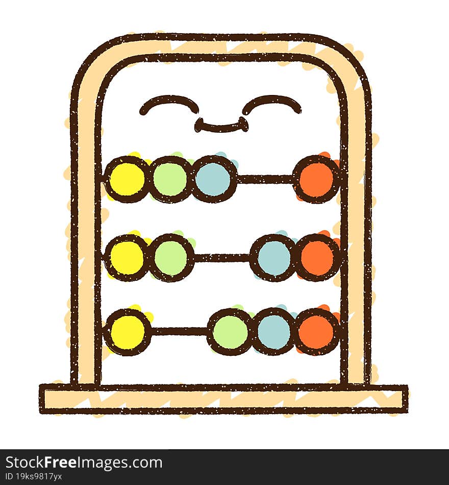 Abacus Chalk Drawing