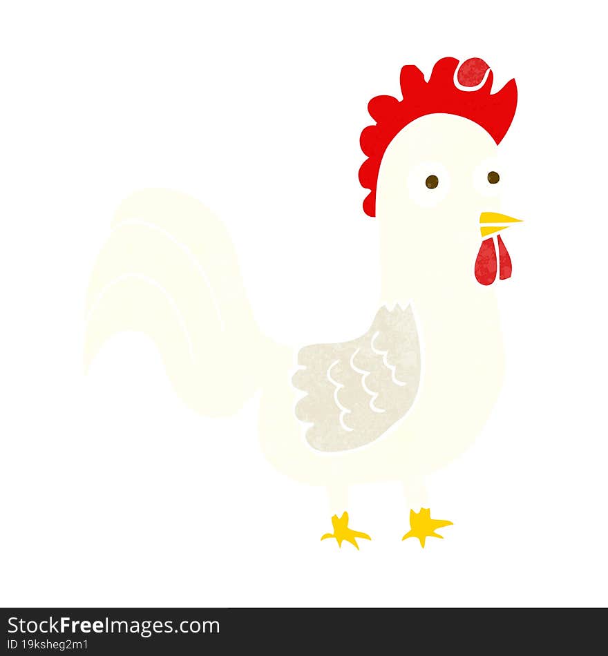 cartoon rooster