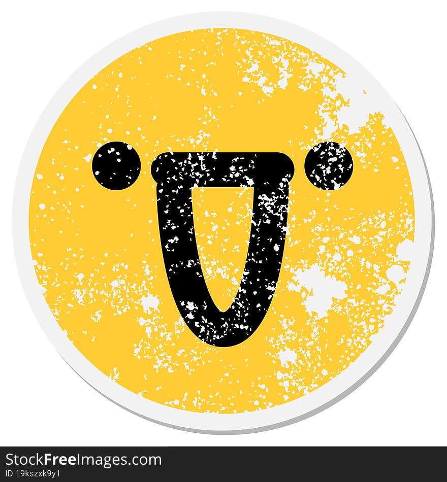 Simple Happy Face Circle