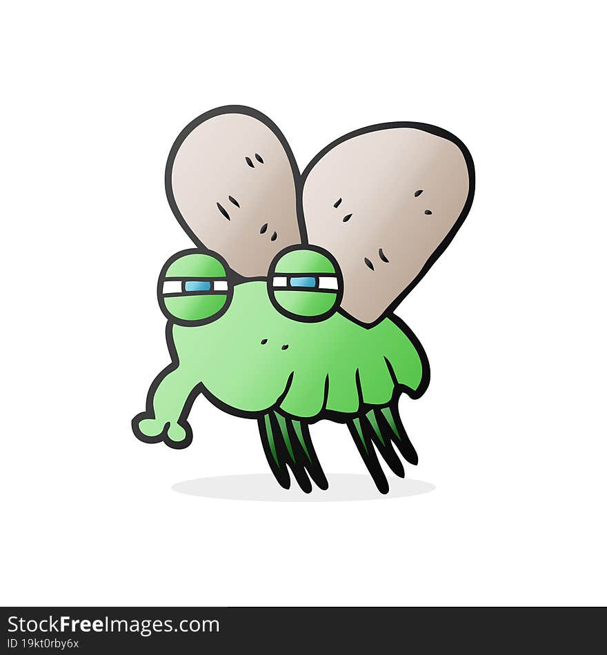 cartoon fly