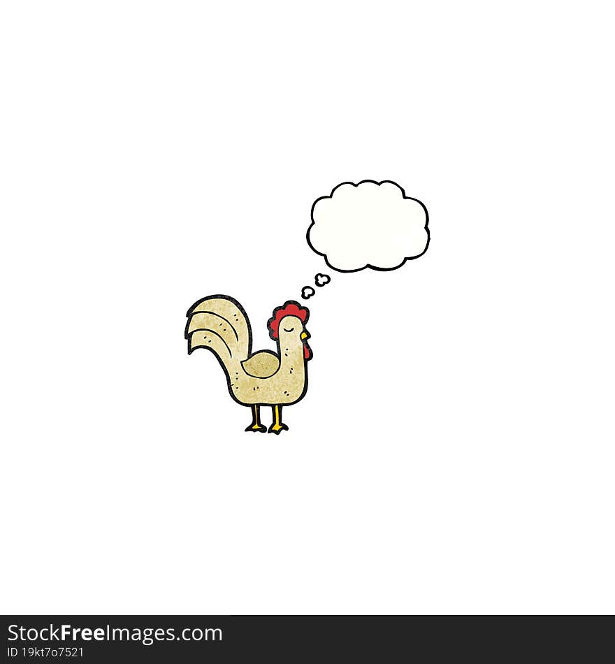 Cartoon Rooster