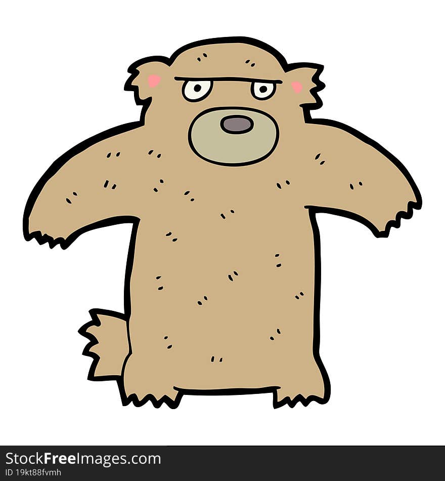 cartoon bear