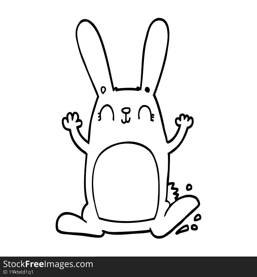 Cartoon Rabbit