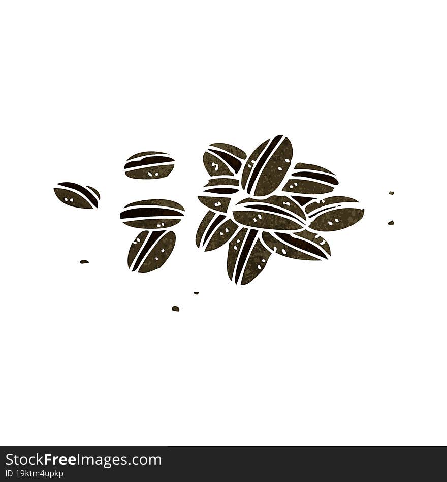 cartoon coffee beans