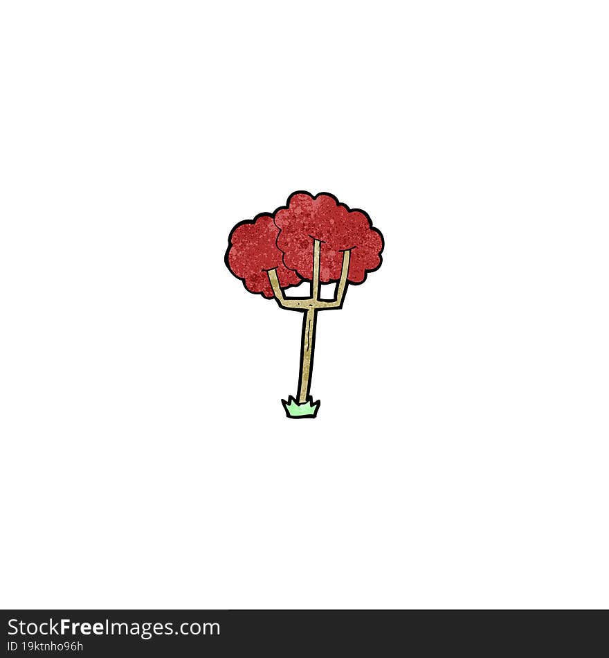 cartoon tree