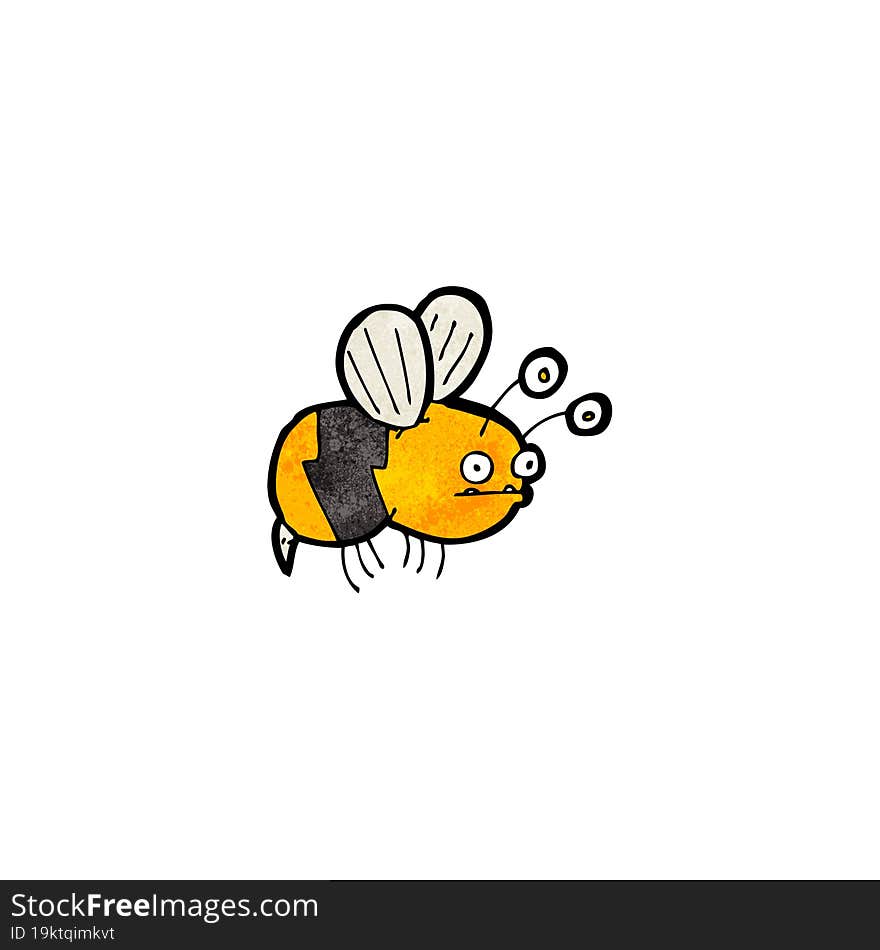 funny cartoon bee