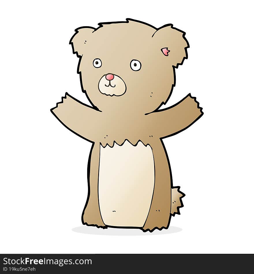 cartoon teddy bear