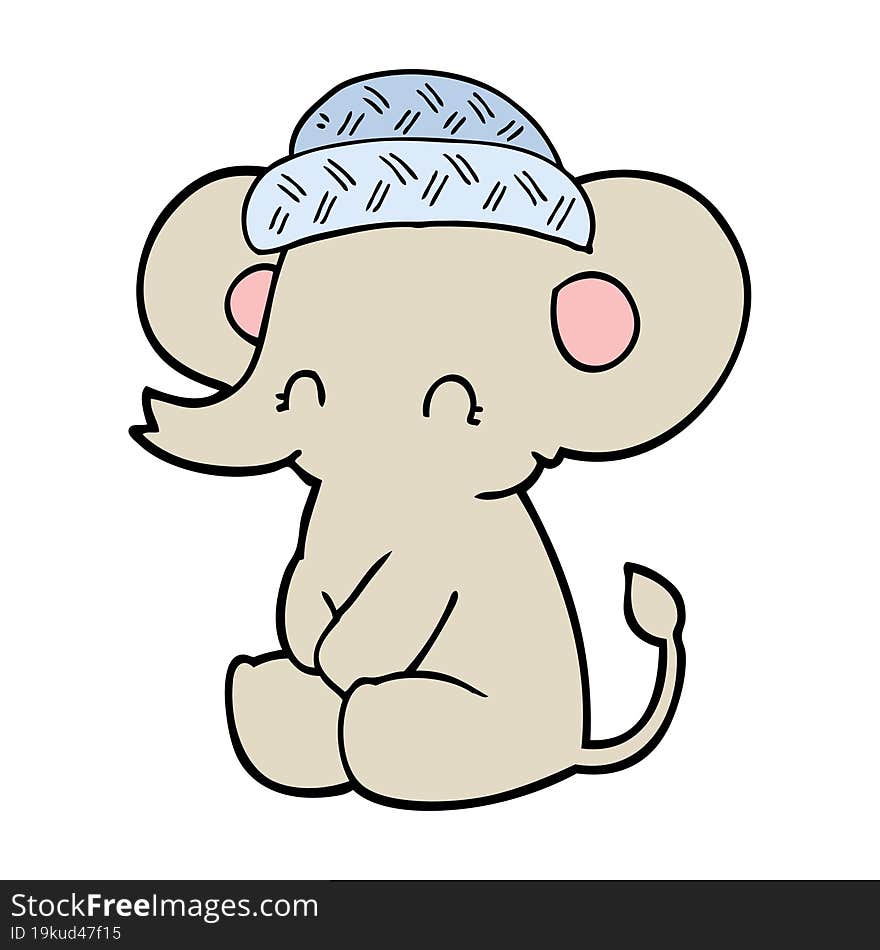 cartoon cute elephant