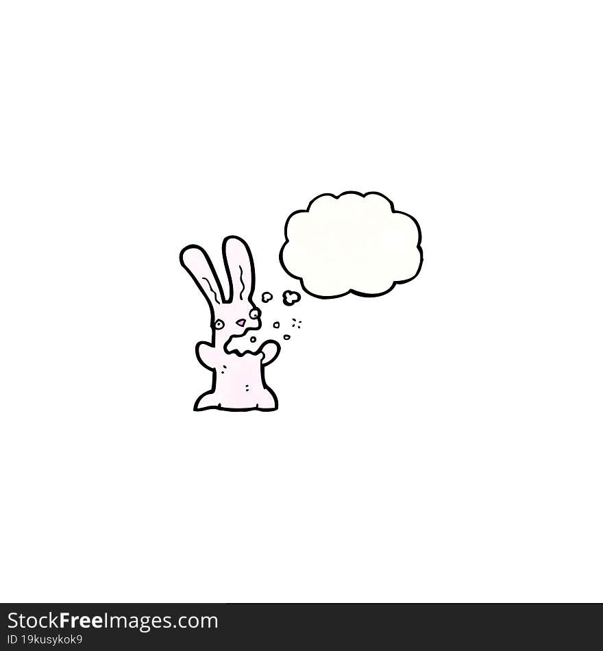 burping rabbit cartoon