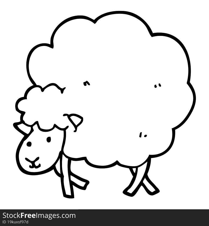 Cartoon Sheep