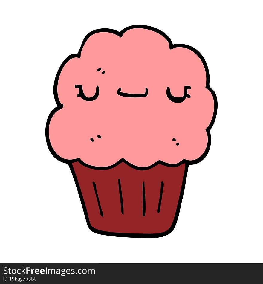 cartoon muffin