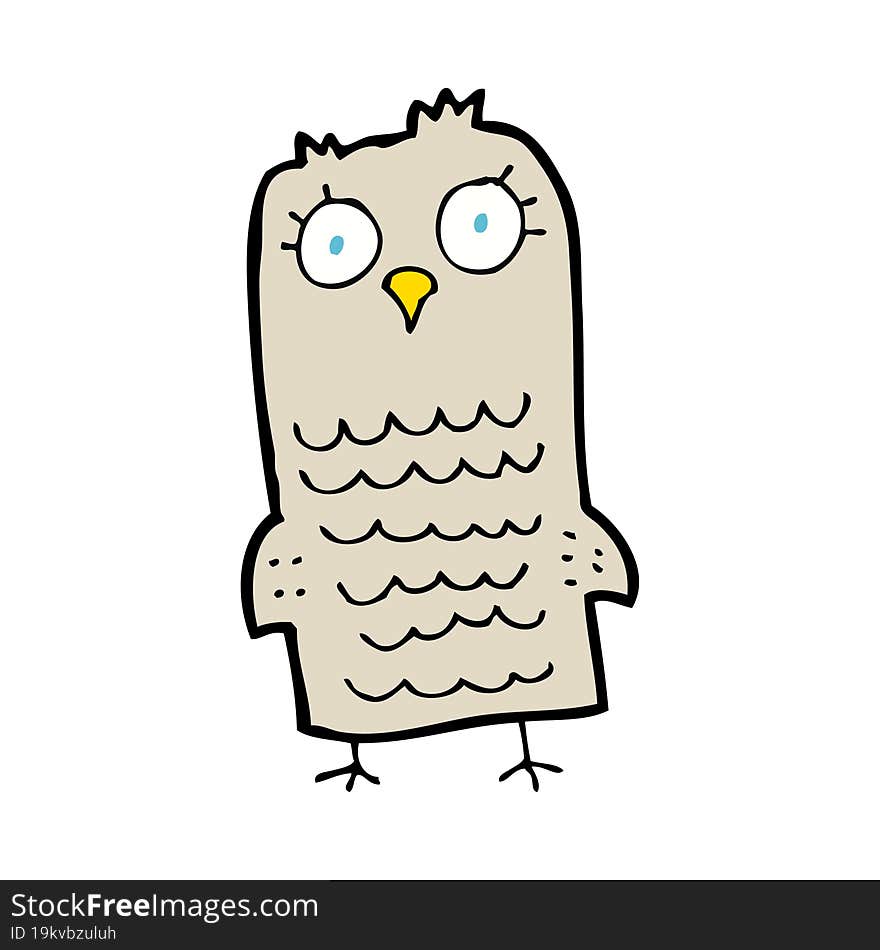 Cartoon Owl