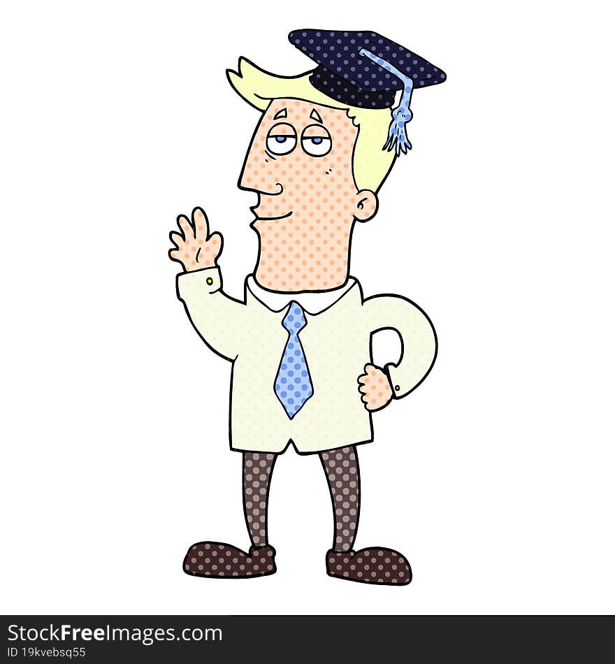 Cartoon Graduate