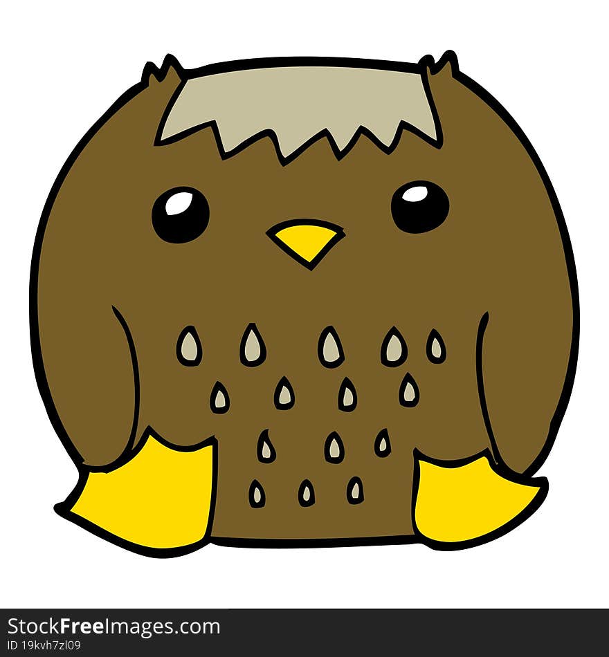 cartoon owl