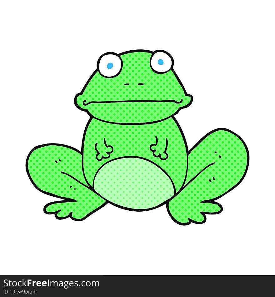 cartoon frog