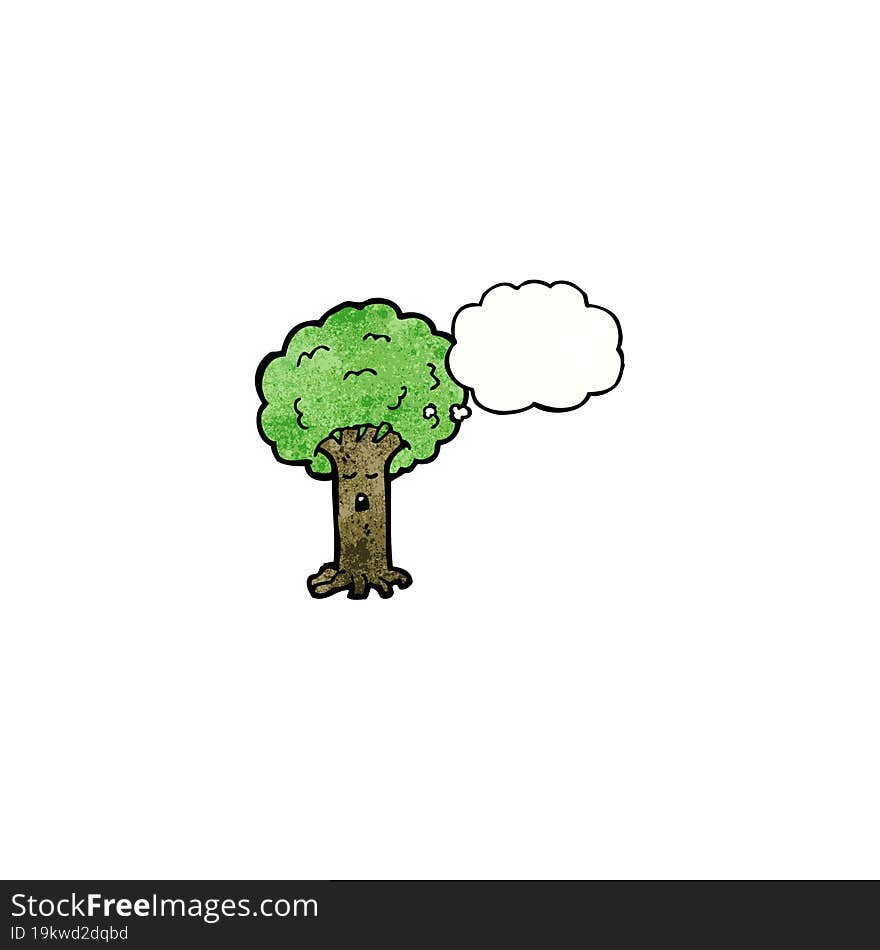 cartoon tree