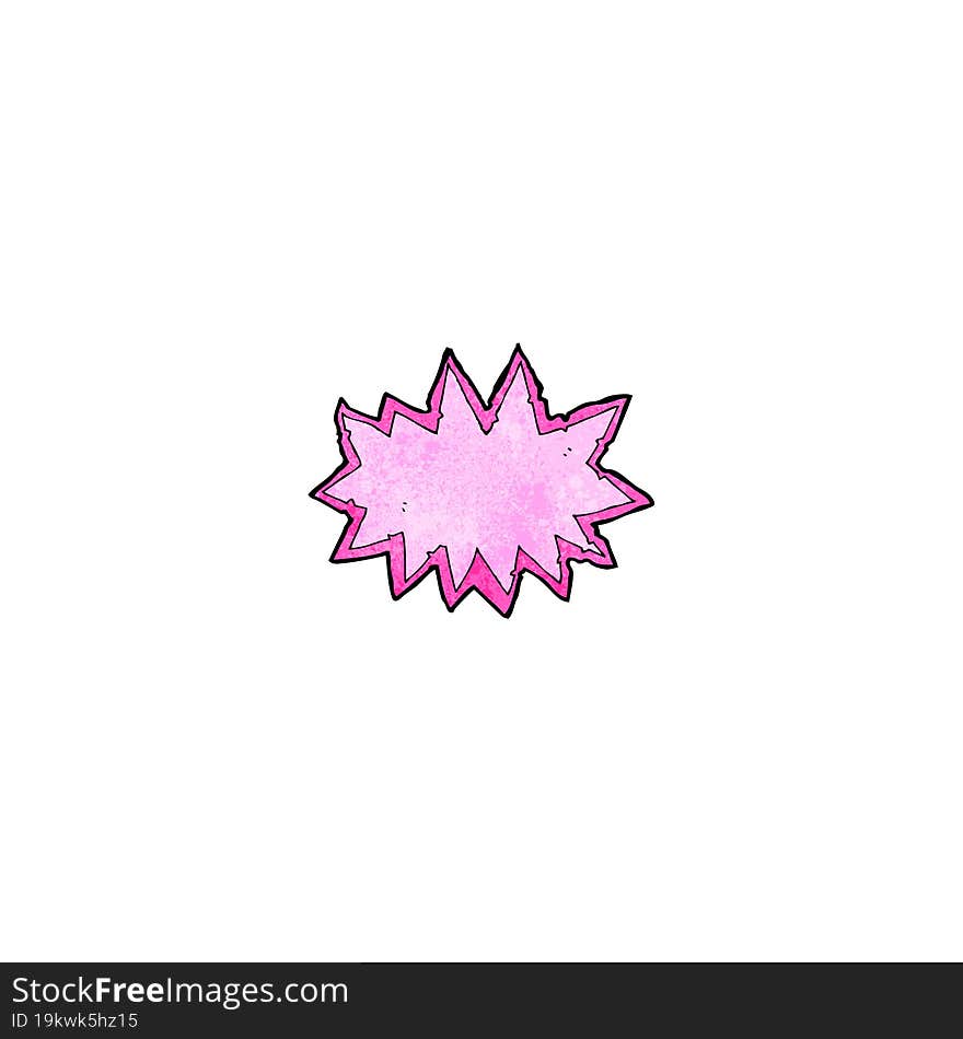 Comic Book Explosion Symbol