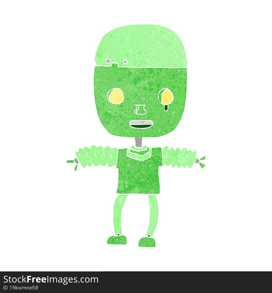 Cartoon Robot