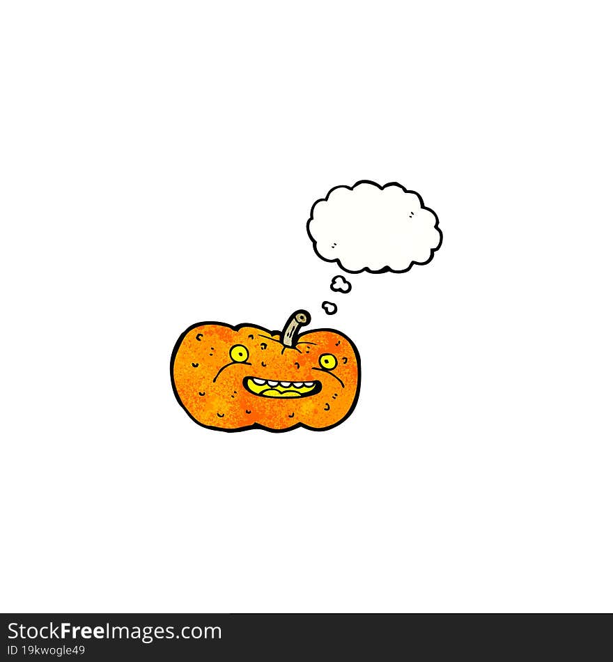 Cartoon Halloween Pumpkin