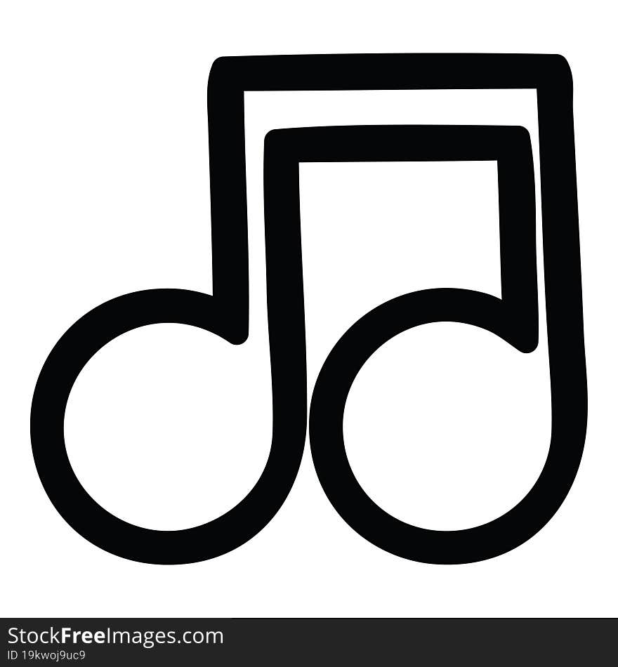 musical note icon