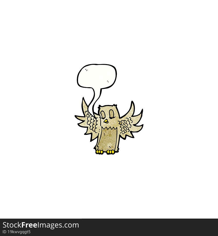 cartoon owl