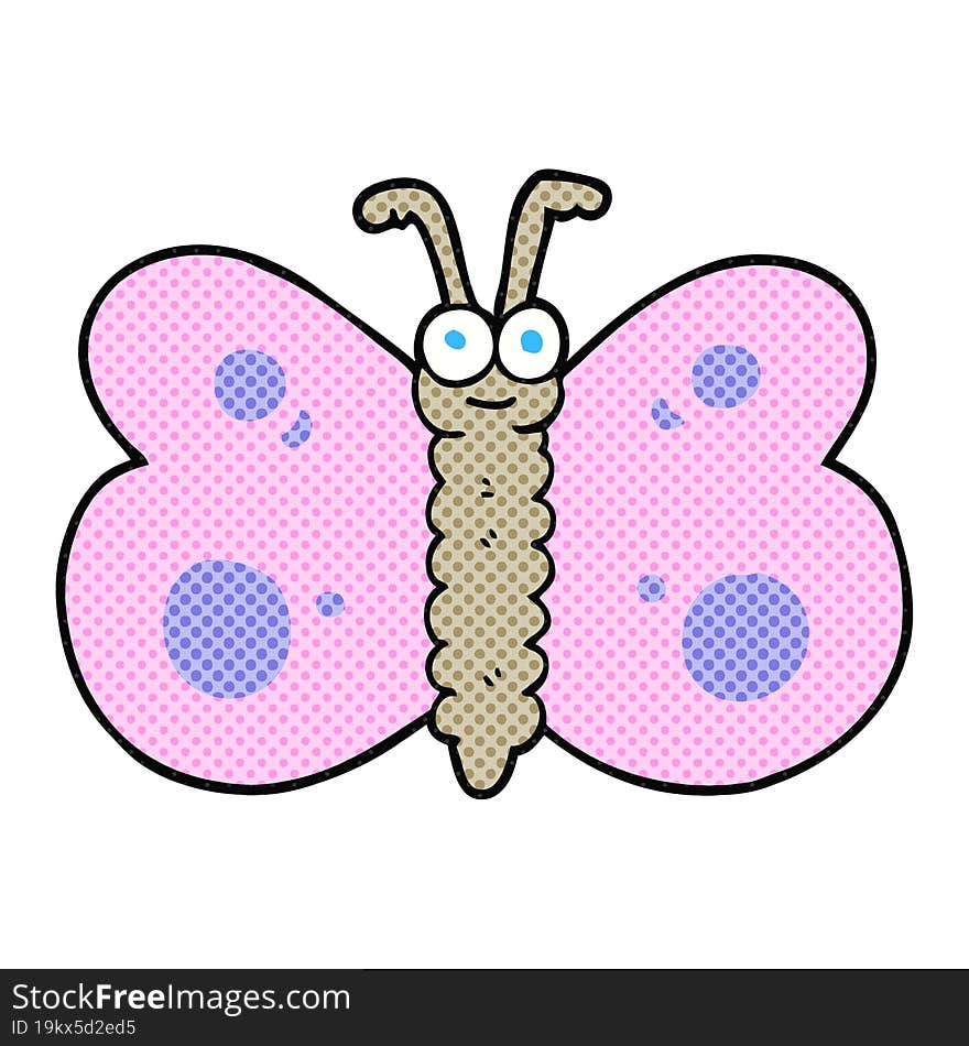 cartoon butterfly