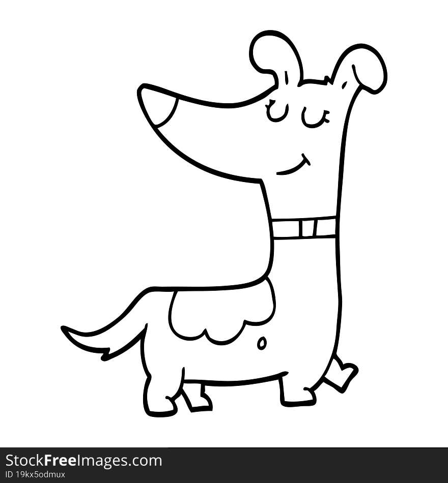 cartoon dog