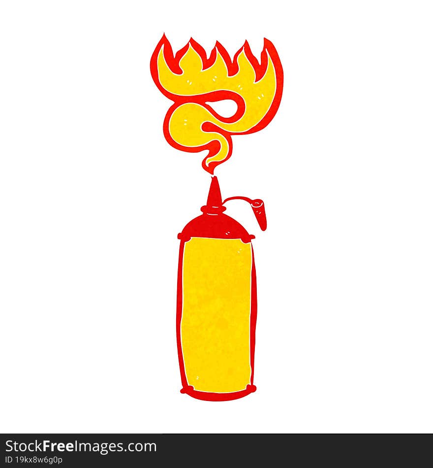 cartoon hot sauce