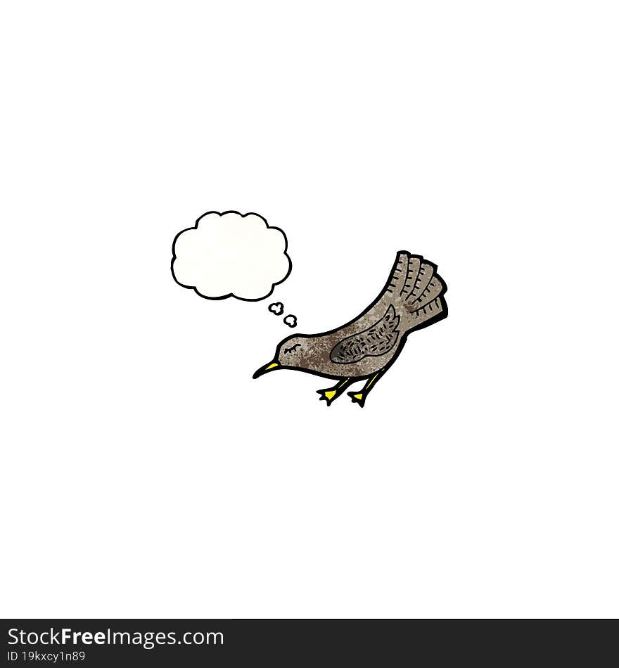 cartoon crow