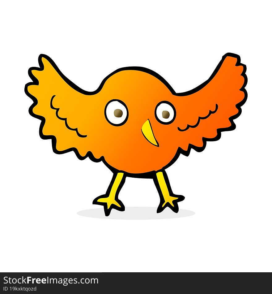 cartoon bird