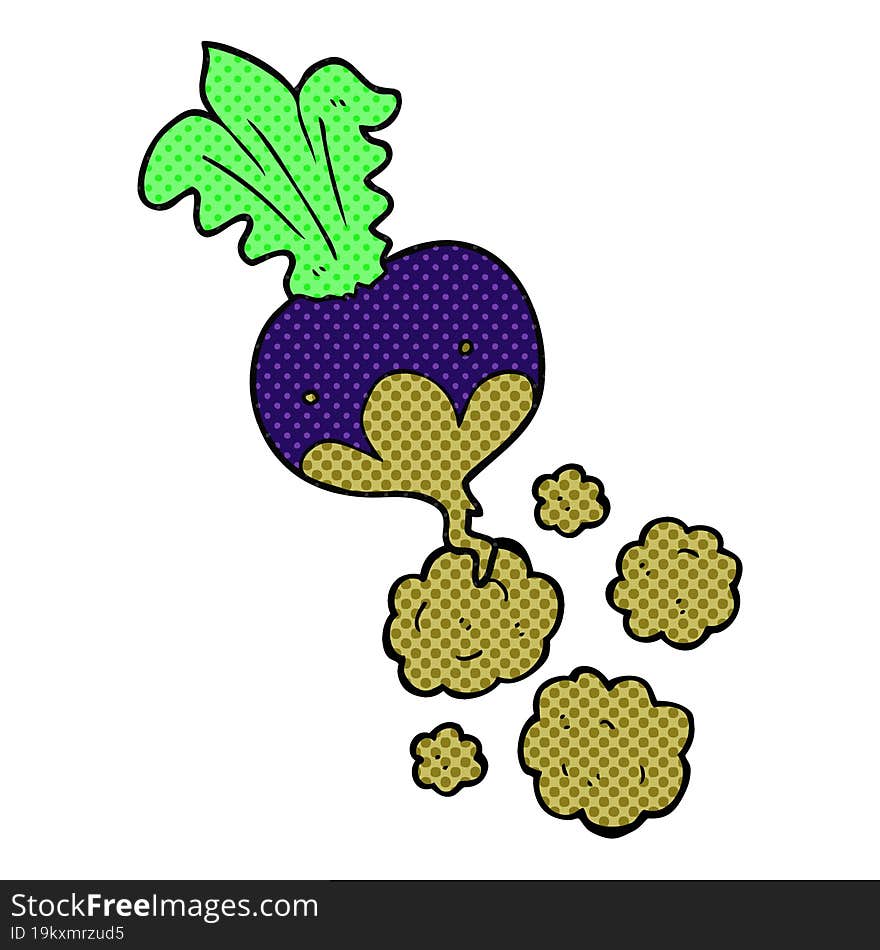 cartoon beet