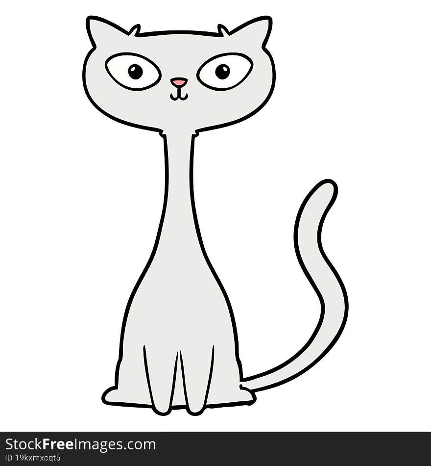 cartoon cat. cartoon cat