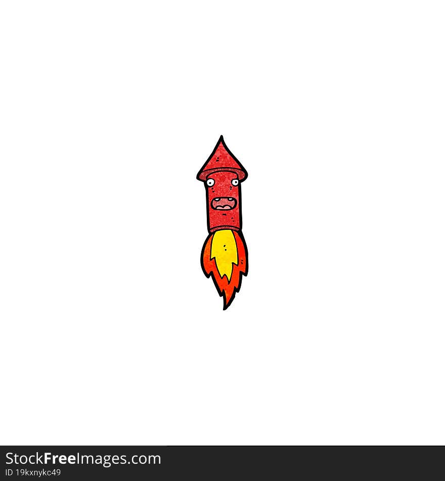 cartoon firework