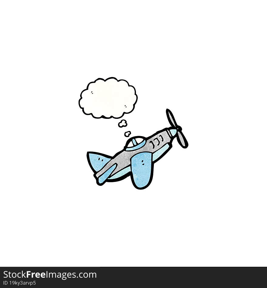 cartoon airplane