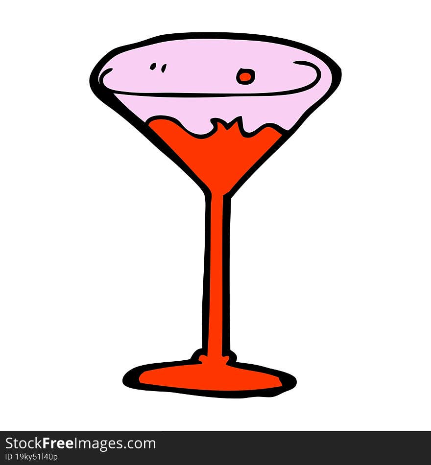 cartoon cocktail