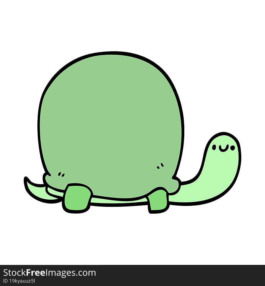 Cute Cartoon Tortoise