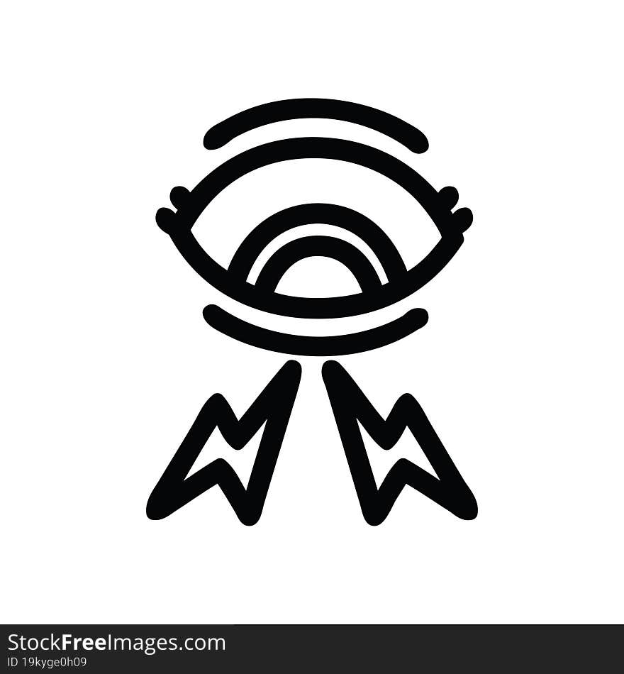 mystic eye icon symbol